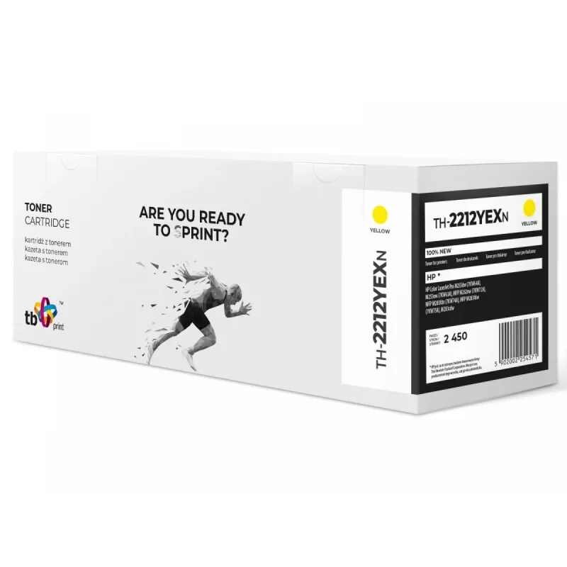 Toner HP Color LJ Pro M255 W2212X TH-2212YEXN 100% uus YE