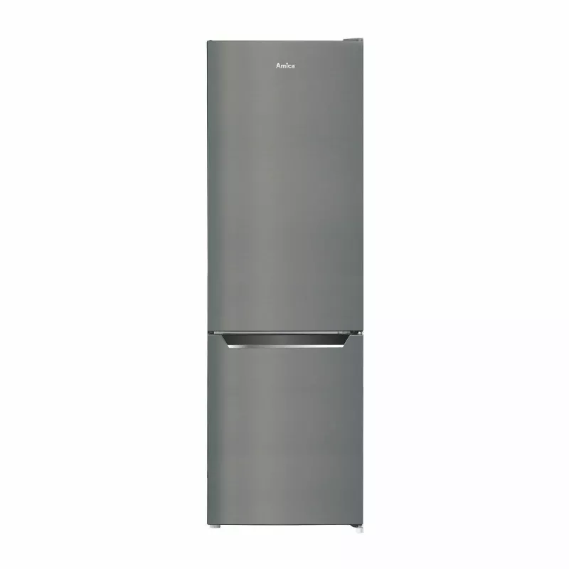 Külmik-sügavkülmik AMICA FK2525.4UNTX(E) eraldiseisev 250L, hõbedane, alumine sügavkülmik, R600a