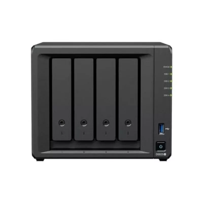 Synology DiskStation DS925+ NAS/server Ryzen Embedded V1500B 4 GB DDR4 0 TB Must