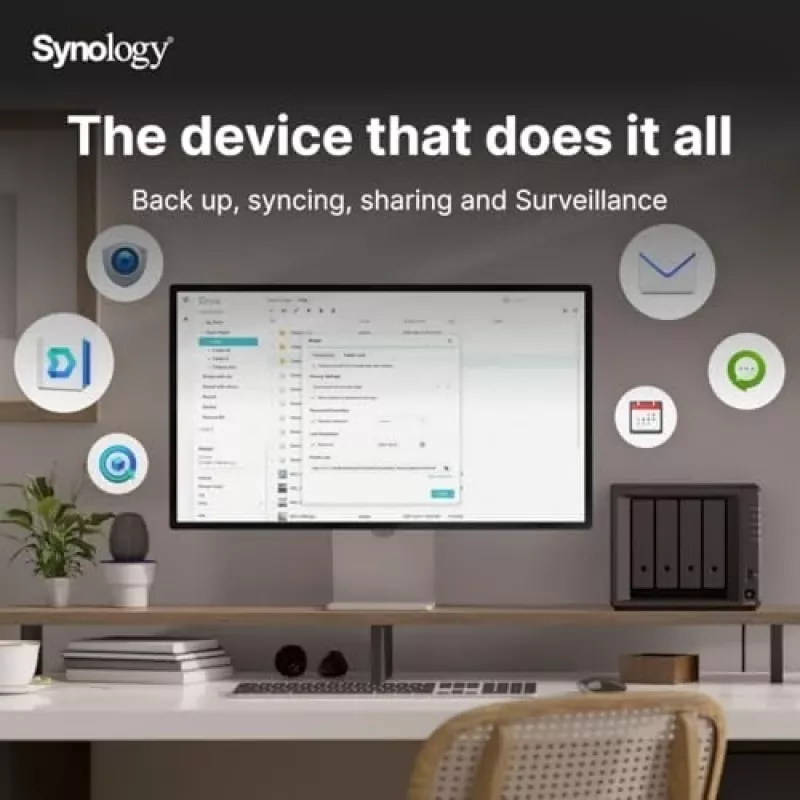 Synology DiskStation DS925+ NAS/server Ryzen Embedded V1500B 4 GB DDR4 0 TB Must