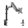 Lauamonitori kinnitus MACLEAN MC-775 kuni 32-tollistele (81,3 cm) ekraanidele, VESA 75x75–100x100, kuni 8 kg, hall