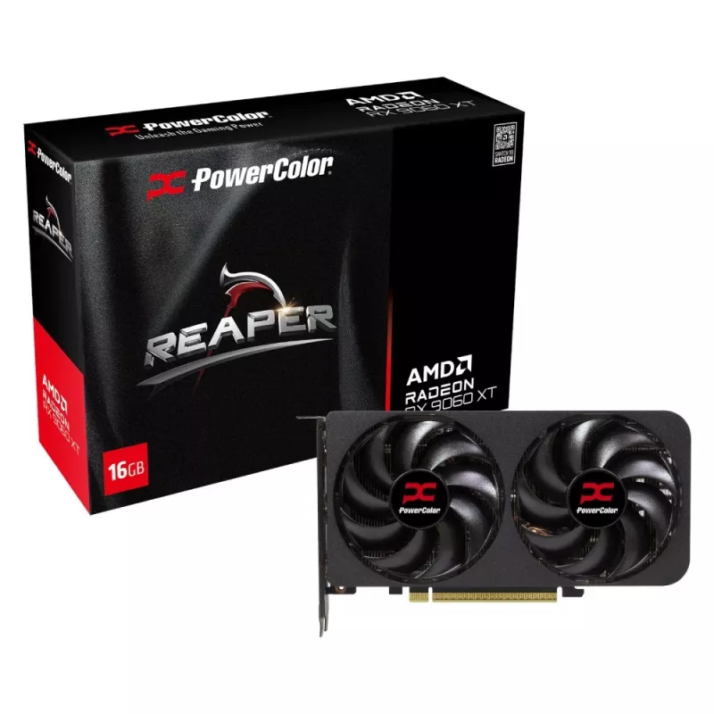 PowerColor Radeon RX 9060 XT 16GB graafikakaart