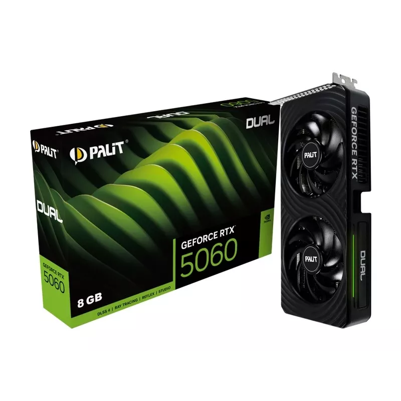 Palit GeForce RTX 5060 Dual 8GB GDDR7 graafikakaart