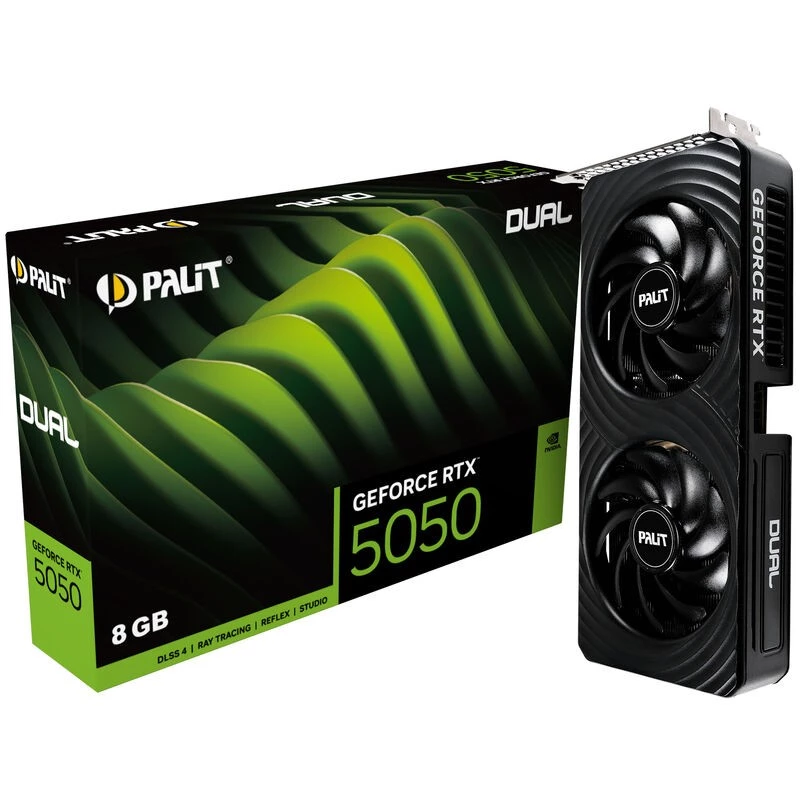 Palit GeForce RTX 5050 Dual 8GB GDDR7 graafikakaart