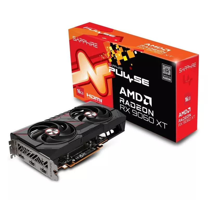 SAPPHIRE PULSE Radeon RX 9060 XT 16GB graafikakaart