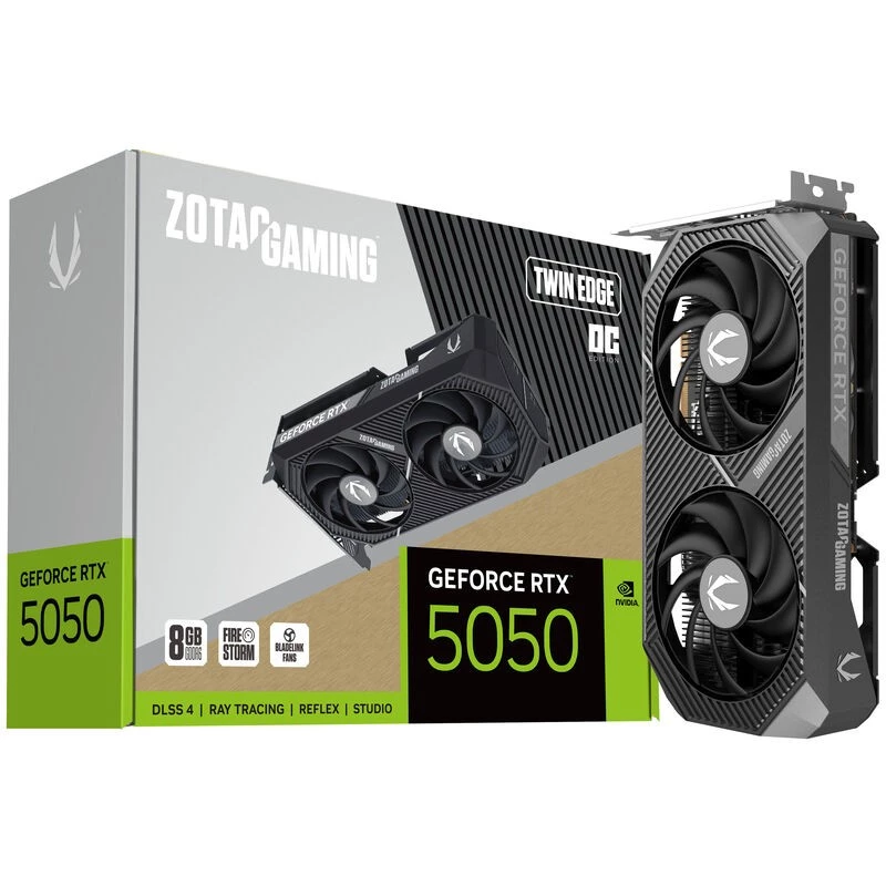 ZOTAC GAMING GeForce RTX 5050 Twin Edge OC 8GB GDDR6 graafikakaart