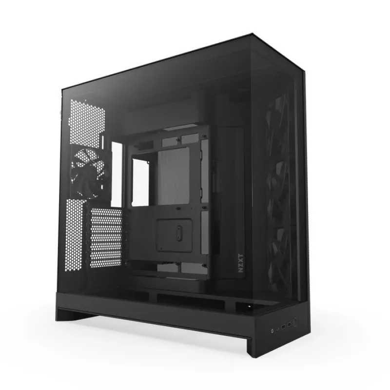 NZXT H9 Air Flow (2025) suur kahekambriline keskmine tornkorpus - must