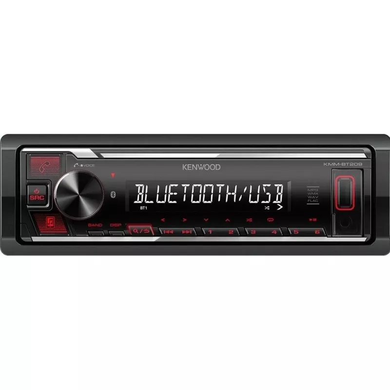 Automeedia vastuvõtja Kenwood KMM-BT209 Bluetooth 200 W Must