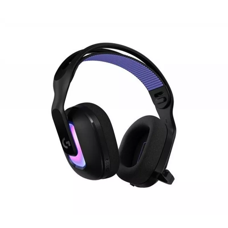 Logitech G G522 LIGHTSPEED juhtmevaba mängupeakomplekt LIGHTSYNC RGB mikrofoni ja täiustatud sünkroniseeritud heliga – kolmikühendus