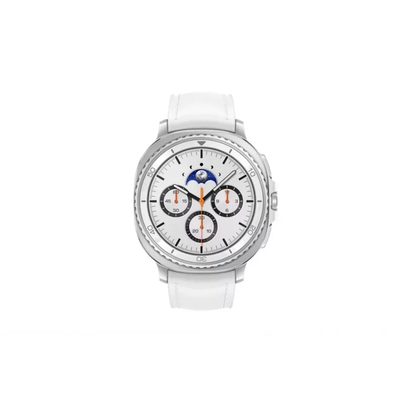 Nutikell Samsung Galaxy Watch 8 Classic 46 mm hõbedane — 3,3 cm AMOLED, 4G, 64 GB, 445 mAh