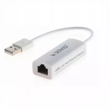 Savio CL-24 - Võrguadapter - USB 2.0 - 10/100 Ethernet X 1