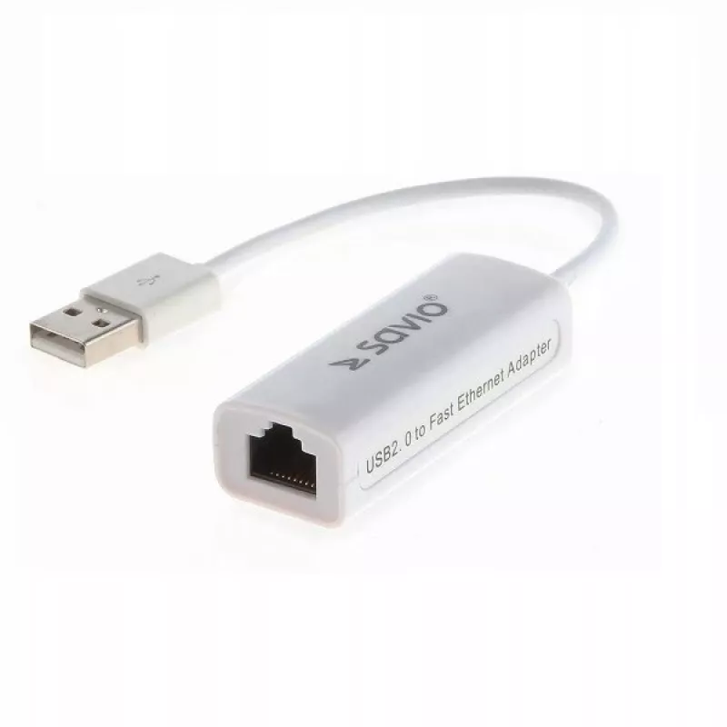 Savio CL-24 - Võrguadapter - USB 2.0 - 10/100 Ethernet X 1
