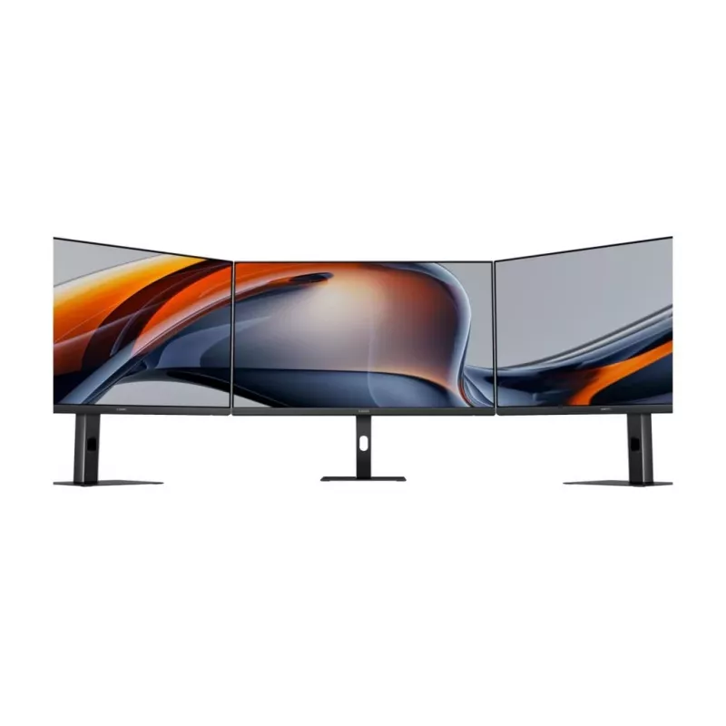 27-tolline LCD-kuvar Xiaomi A27Ui — 27 tolli (68,6 cm), IPS, 3840×2160, 60 Hz, 6 ms, 360 cd/m², HDR10, sRGB 99%, VESA 75×75, USB-C, 2×HDMI, 2×USB-A