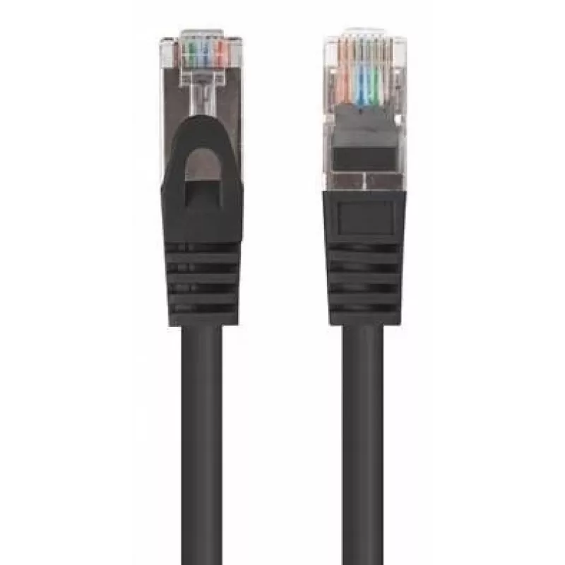 LANBERG RJ-45 Cat6 ühenduskaabel PCF6-20CC-0150-BK, F/UTP, CCA juht, 1,5 m, must
