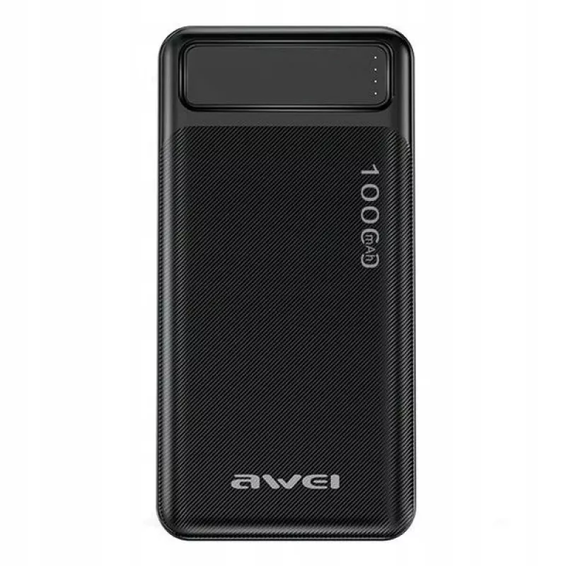 Kaasaskantav akupank P5K 10000 mAh, 2x USB 2.1 A – must