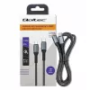 Qoltec kaabel USB 2.0 Type C USB 2.0 Type C 100W QC 3.0 PD 1m must