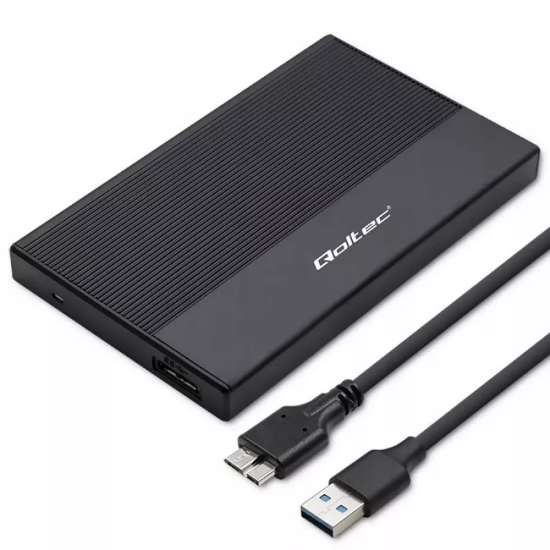 Korpus 2,5-tollisele SATA SSD/HDD-le QOLTEC 52277 USB 3.0