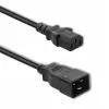 Toitekaabel Qoltec 53991 Must 1,2 m C20 C13 ühenduspesa
