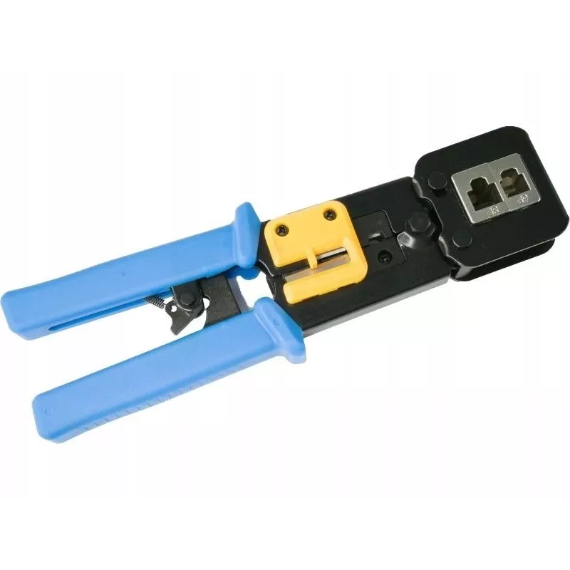 Pressimistangid Alantec NI040 RJ-45 pistikutele, teraskonstruktsioon, plastkäepidemed, must/sinine