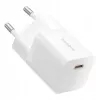 Baseus P10110909213-00 USB-C GaN5 mini 25W mains charger Valge
