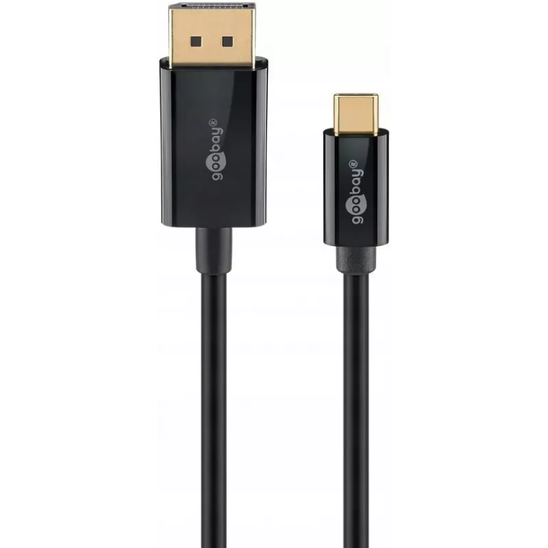 USB-C–DisplayPorti kaabel GOOBAY 75704, 1 m, kuni 4K@60 Hz