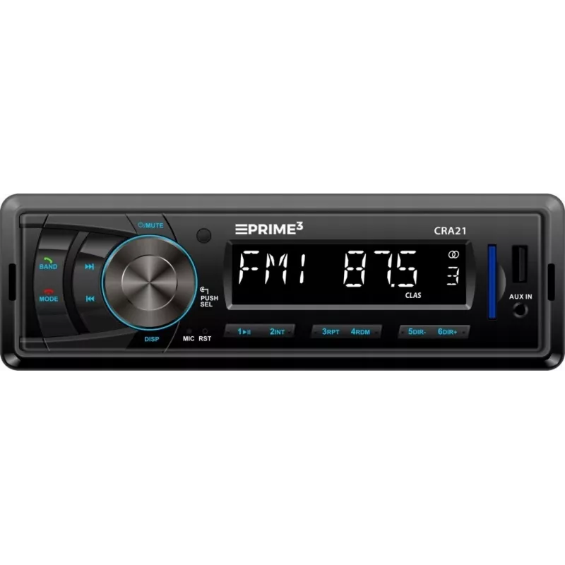 Auto FM-raadiovastuvõtja PRIME3 CRA21 BT Bluetooth FM-tuuneri ja Bluetooth-ühendusega