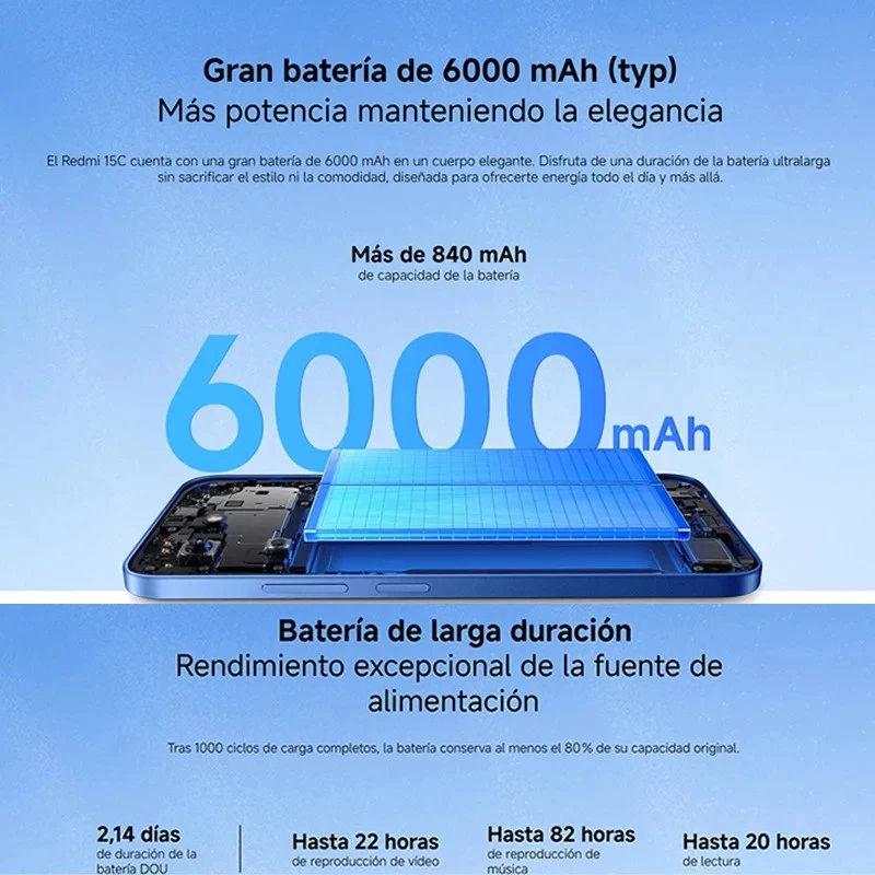 Nutitelefon Xiaomi Redmi 15C 4G 6,9 inch 4/128GB Midnight Black