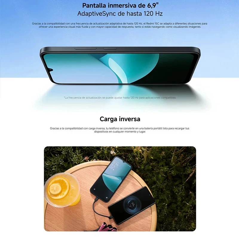 Nutitelefon Xiaomi Redmi 15C 4G 6,9 inch 4/128GB Midnight Black