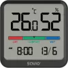 Sise temperatuuri ja niiskuse andur SAVIO CT-01/B eraldiseisev, LCD, -10–55°C, 10–99% RH, CR2032