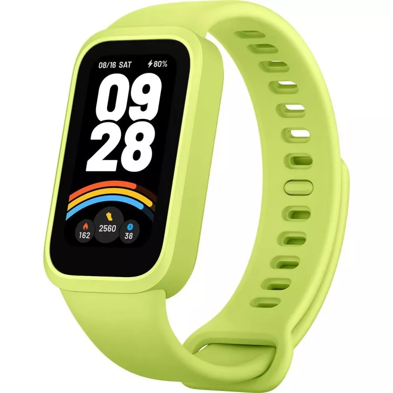 Fitness tracker band Xiaomi 9 Active roheline — heart rate monitor, activity tracker, model 70783