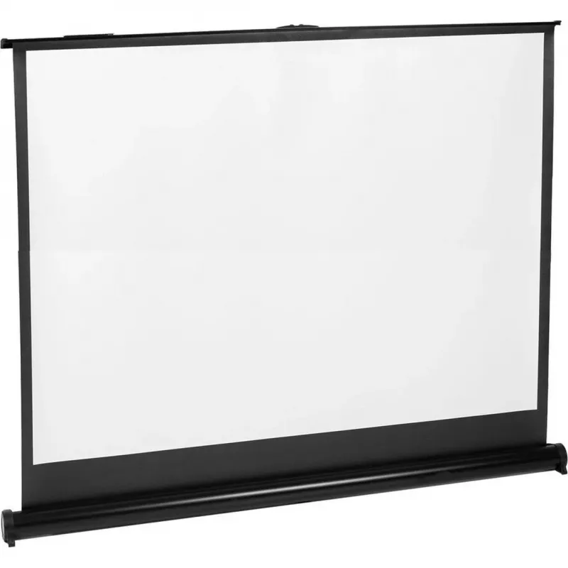 Projektsiooniekraan MACLEAN MC-961 45 tolli (4:3) vabaltseisev, valge metall, vaateala 96×77 cm