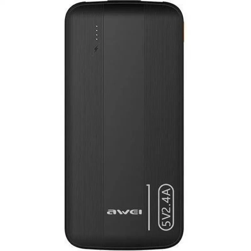 Awei PowerBank P20K 10000mAh Must/Must (10000mAh), Powerbank, Must