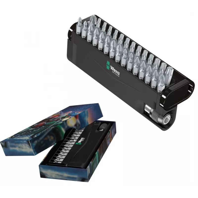 Wera Bit set Bit-Check 30 bits Christmas 2025 — 30-osaline kompaktne otsakukomplekt