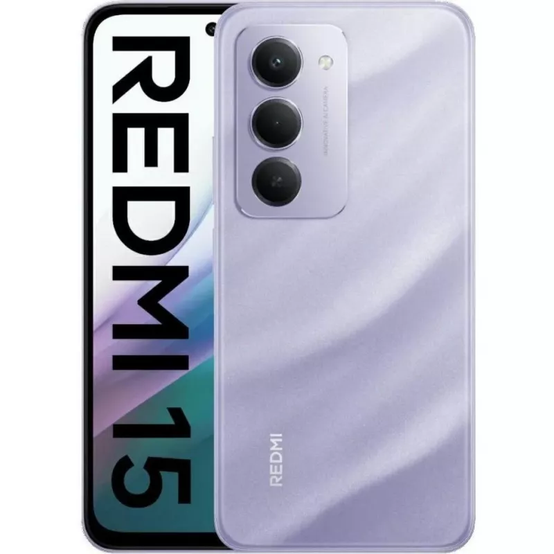 Xiaomi Redmi 15 4G (128GB, Viola Sabbioso, 6.90, Doppia SIM Ibrida, 4G), Nutitelefon, Viola