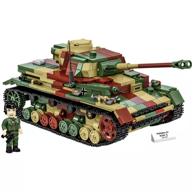 Blocks WWII PZKPFW IV AUSF.G 1107 klotsi