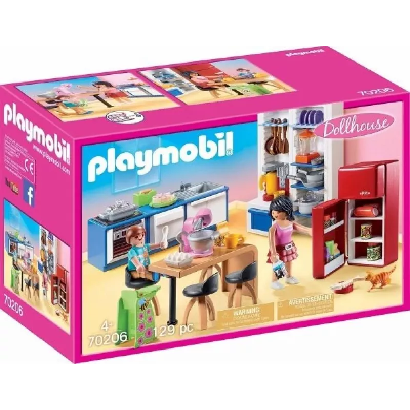 Tegevus- ja seiklusmängukomplekt Playmobil Nukumaja 70206