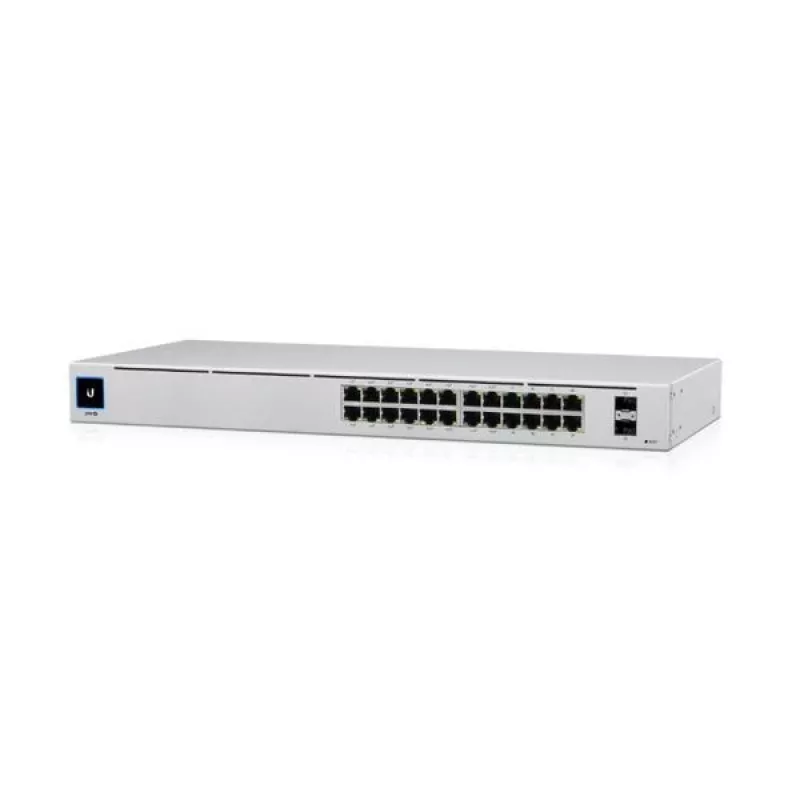 Ubiquiti UniFi 24-port PoE hallatav L2/L3 Gigabit Ethernet (10/100/1000) Power over Ethernet (PoE) 1U hõbedane