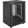 19-tolline rack-kapp QOLTEC 54519 15U — võrgu-/serverikapp, 15U kõrgus, 19-tolline paigaldus