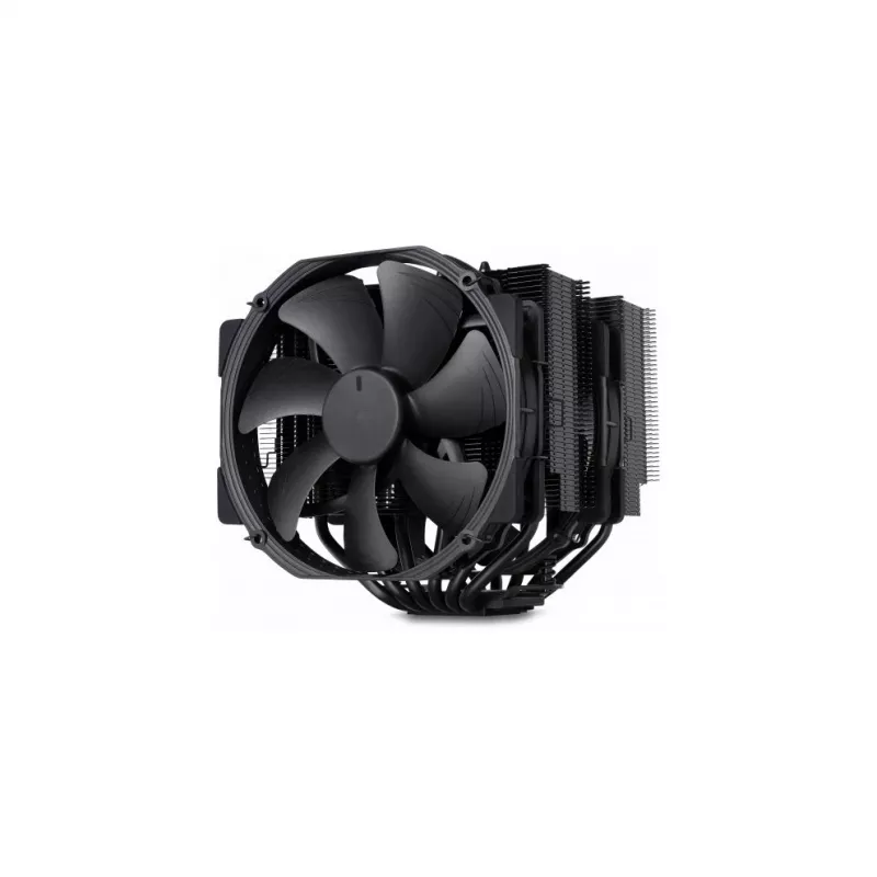 Noctua NH-D15 Chromax Pure Must CPU-jahuti kahe 140 mm ventilaatoriga