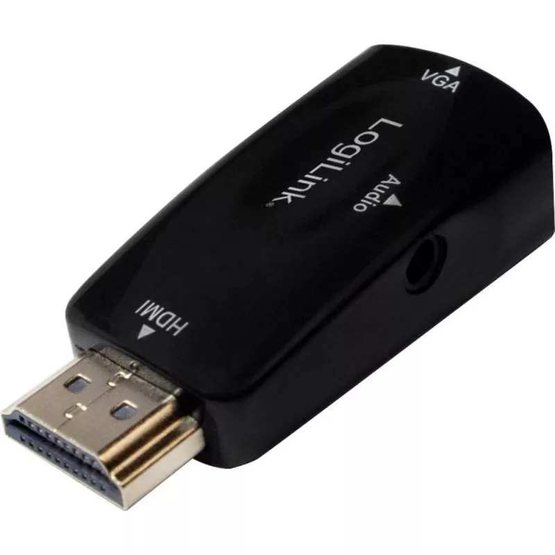 LogiLink CV0107 Kaabliadapter HDMI VGA Must (CV0107)
