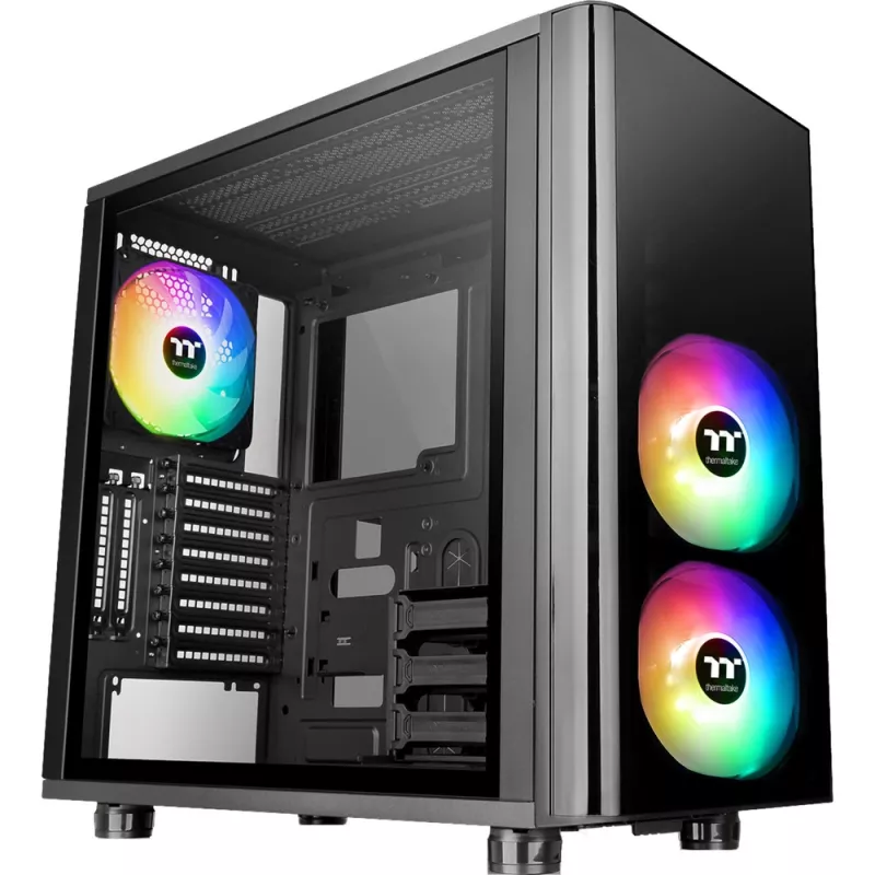 Thermaltake View 31 TG - ARGB Edition - MIDI torn - ATX - ilma toiteplokita (PS/2) - must - USB/audio