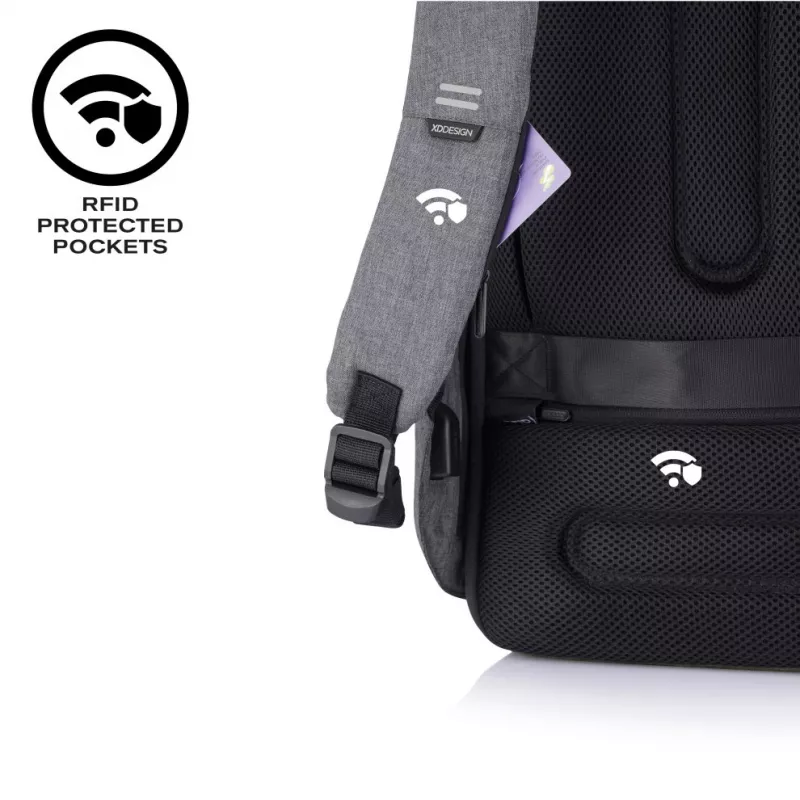 Seljakott XDDESIGN Bobby Hero XL — 21,5 L, mahutab 17-tollise sülearvuti, tahvelarvuti lahtri, korralduspaneeli, must
