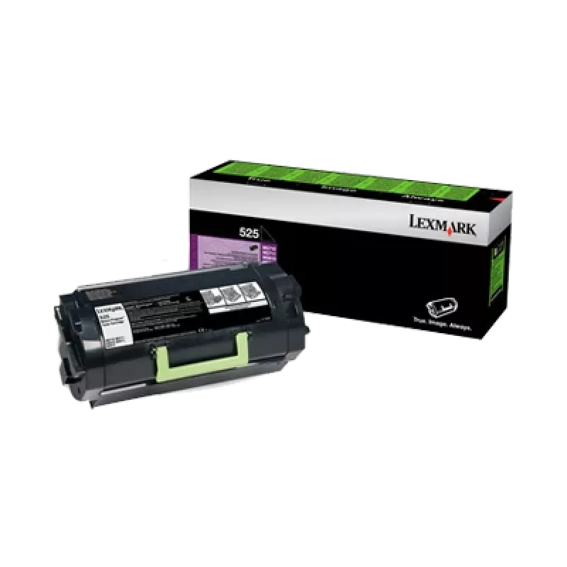 Lexmark 522 toonerikassett 1 tk Originaal Must