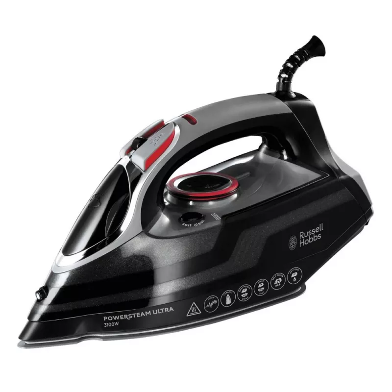 Russell Hobbs 20630-56 triikraud kuiv- ja aurutriikraud keraamiline tald 3100 W must, hall