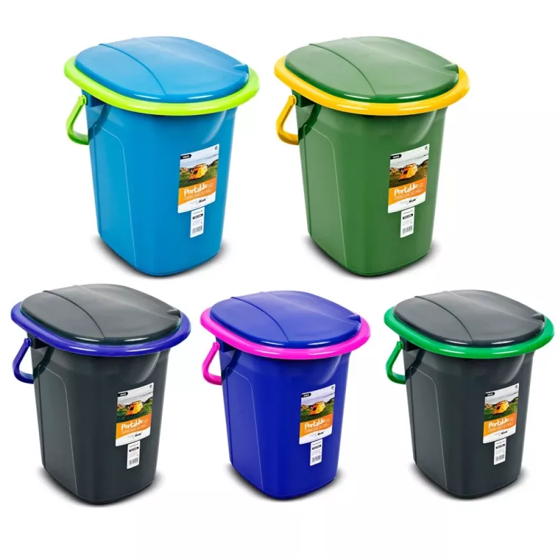 Jäätmemahuti Greenblue GB320BB must sinine plastik 19L