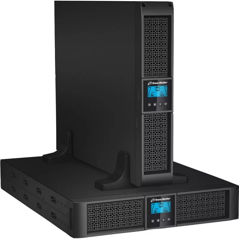 PowerWalker VI 3000RT LCD katkematu toiteallikas (UPS) 3 kVA 2700 W 9 vahelduvvoolu pistikupesa