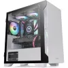 Arvuti korpus Thermaltake S100 karastatud klaasiga Snow Edition Micro Tower Valge