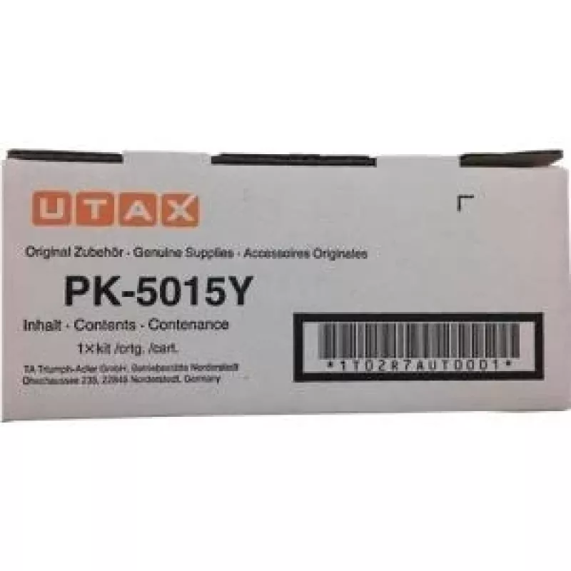 Utax 1T02R7AUT0/PK-5015Y toonerikomplekt kollane, 3K lehekülge ISO/IEC 19752...