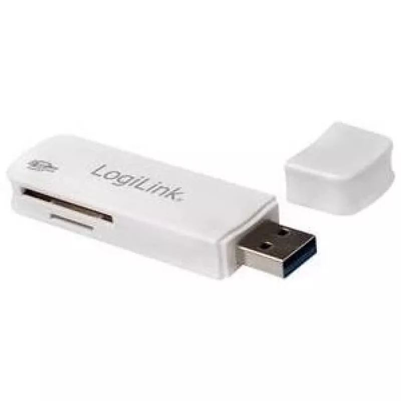 LogiLink CR0034A kaardilugeja USB 3.2 Gen 1 (3.1 Gen 1) Valge