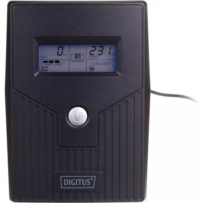 Katkematu toiteallikas UPS DIGITUS DN-170063-LCD (lauaarvuti, 600VA) (DN-170063-LCD)